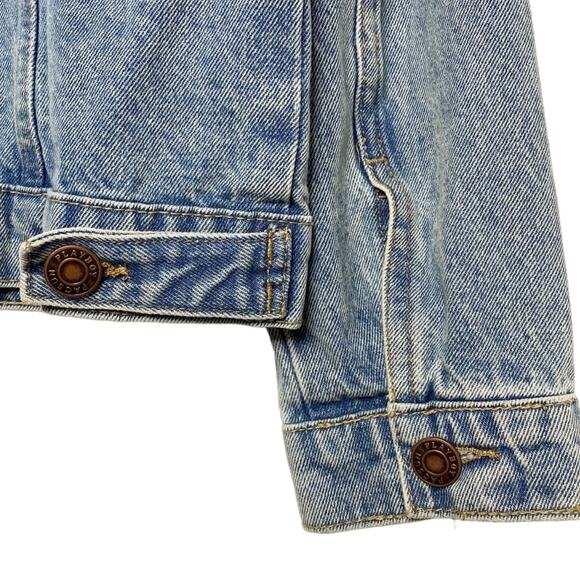 Playboy By PacSun Medium Wash Vintage Fit Jacket size Large - Picture 5 of 14